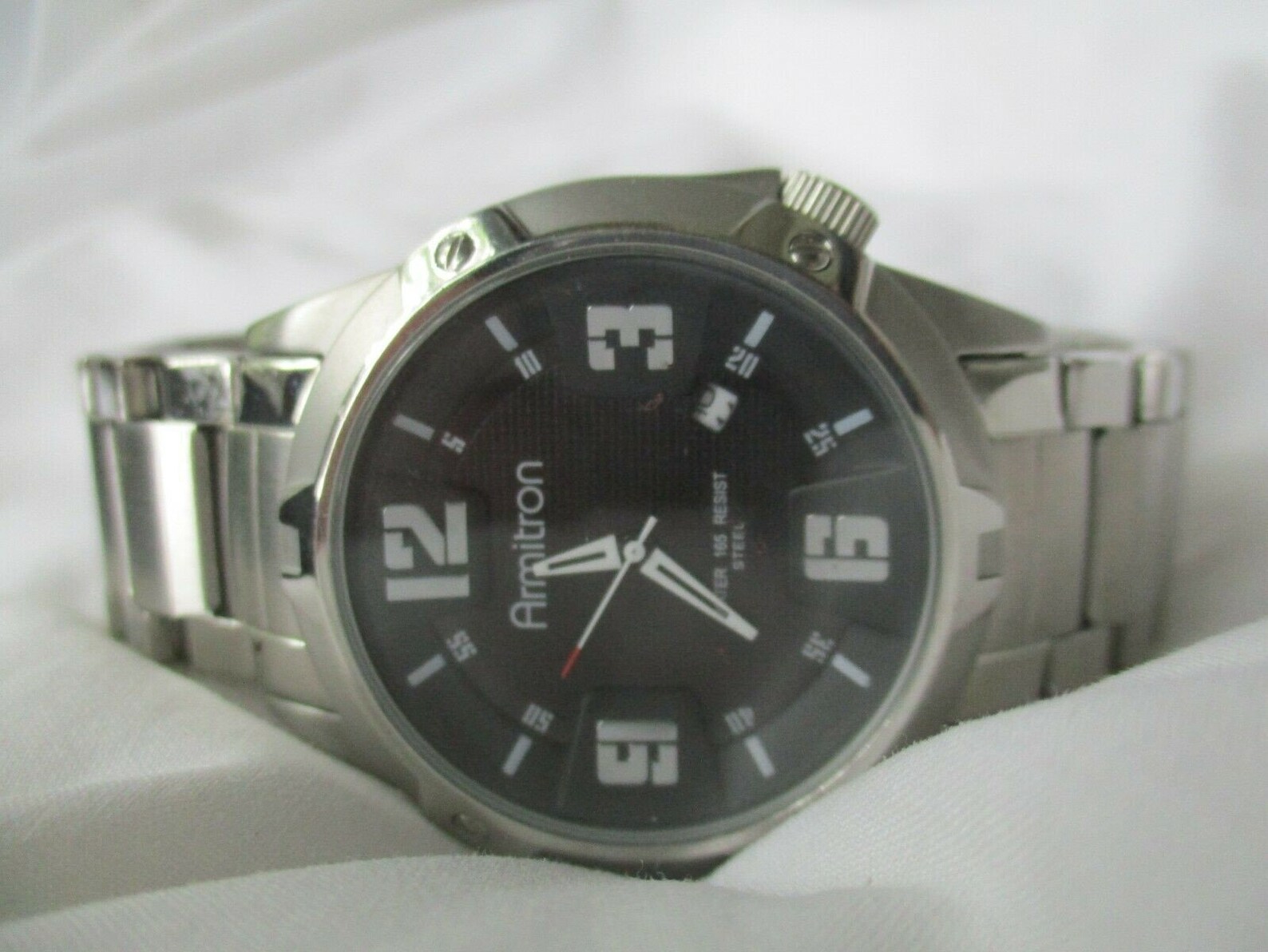 how to change time on armitron watch wr165
