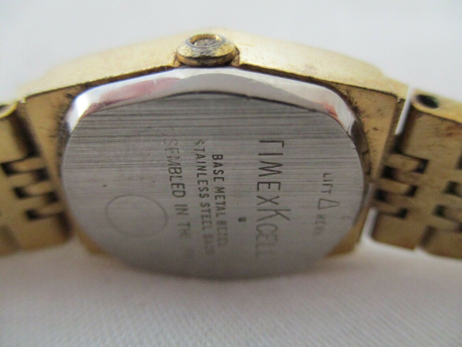 Timex K Cell Gold Toned Women's Wristwatch Etsy