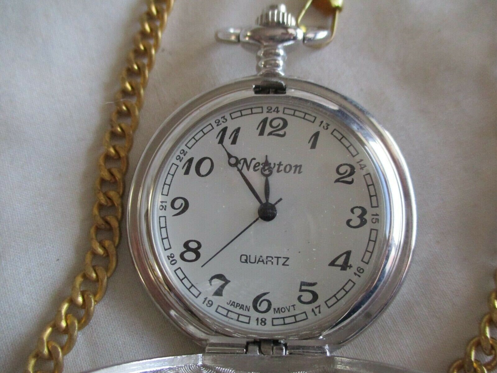 Newton Analog Pocket Watch mit Quarzwerk Etsy