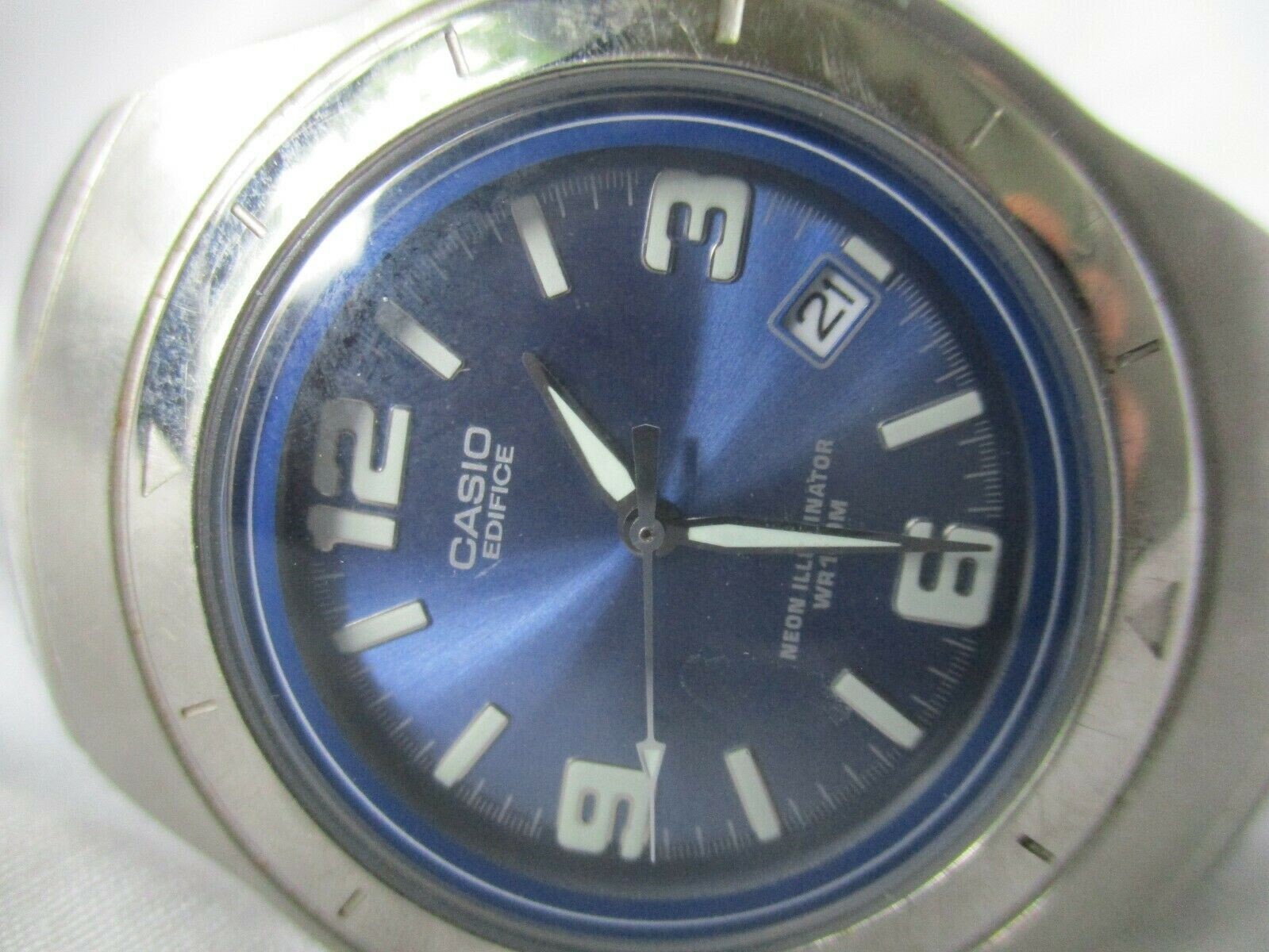 casio edifice water resist 10 bar