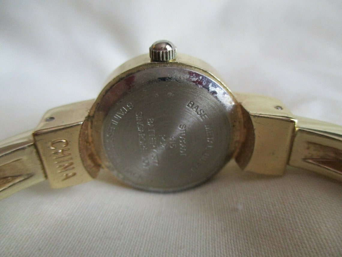 Studio Time Analog Wriswatch with a Cuff Band and Quartz Etsy