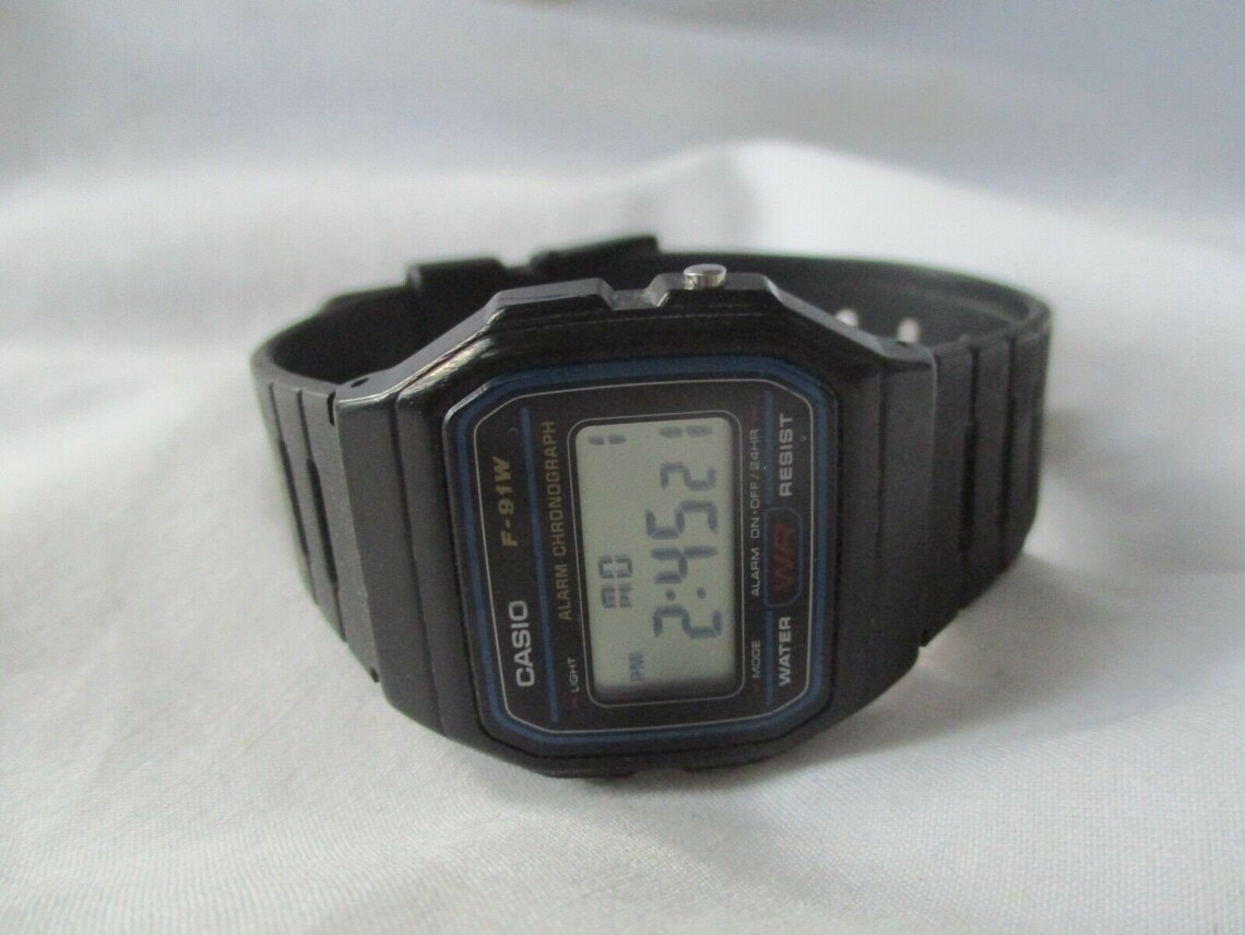 casio digital watch water resistant