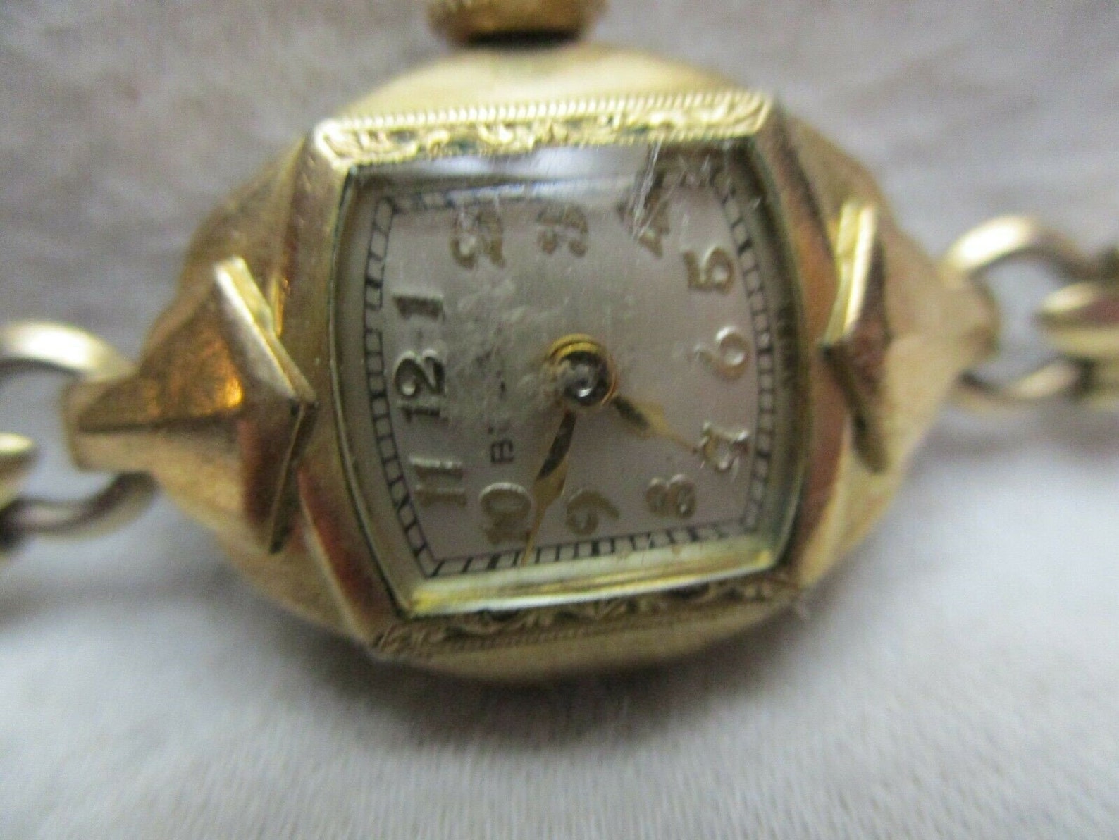 Bulova Wind Up Watch 10K Rolled Gold Plated Vintage 1/20 12K Etsy