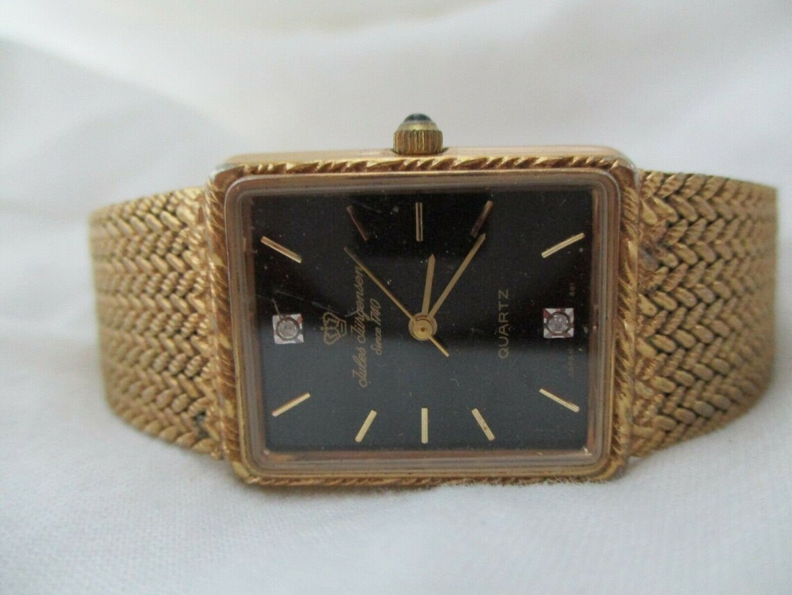 Jules Jurgensen Analog Wristwatch with Quartz Movement Etsy