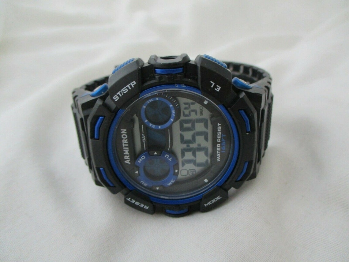 how to change the time on armitron pro sport watch