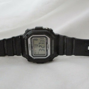 casio illuminator change to 24 hour