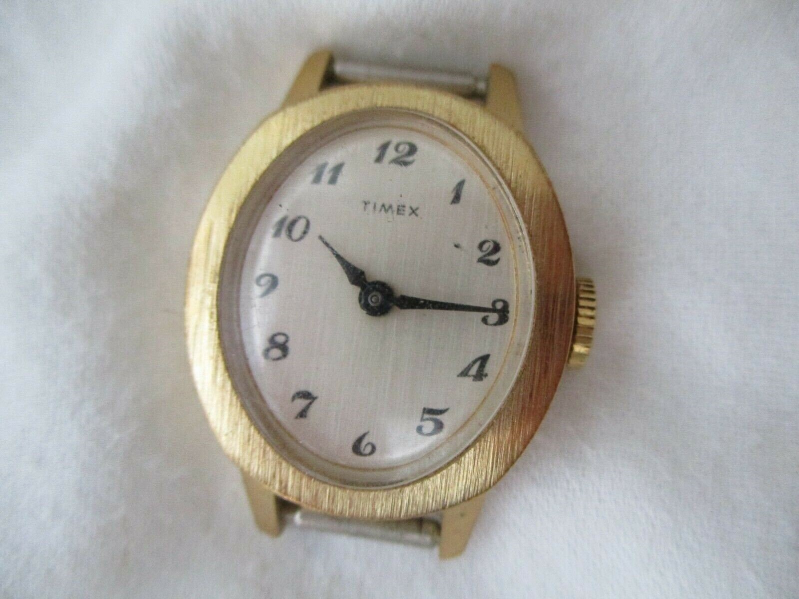 Timex Gold & Silver Toned Wristwatch Etsy