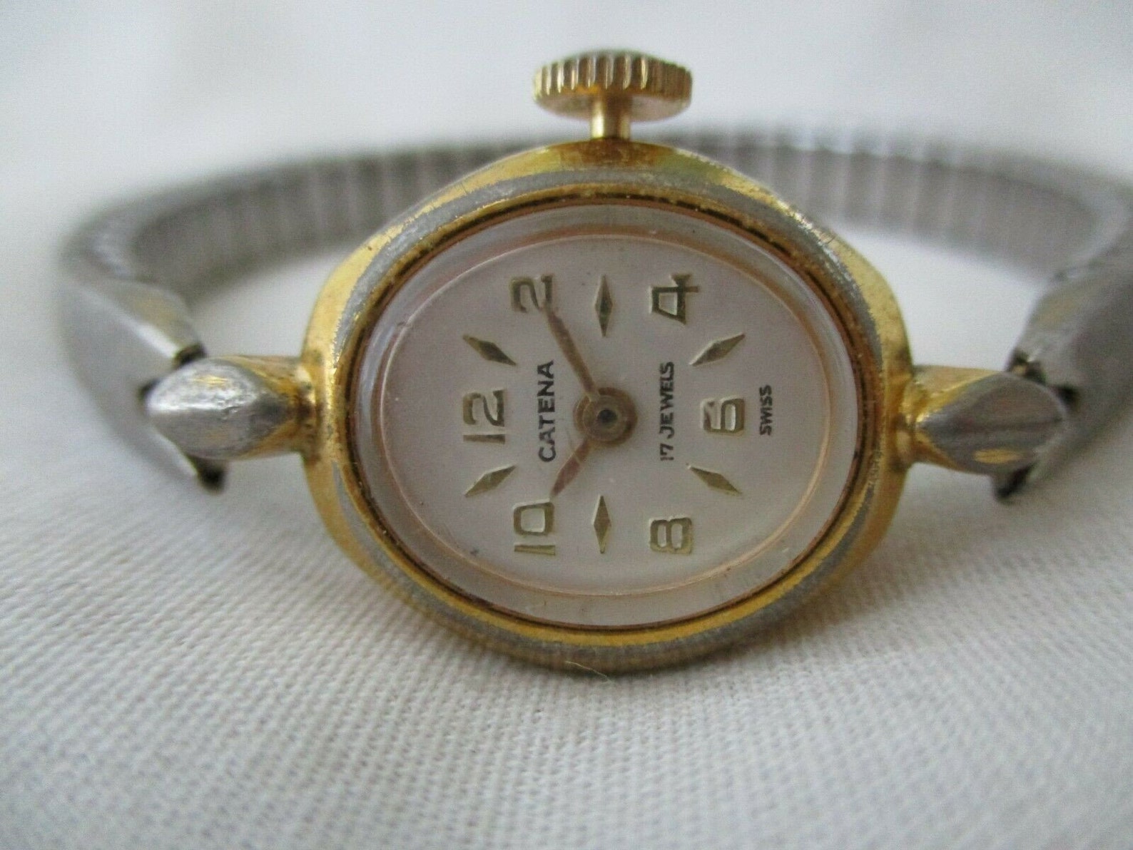 Catena Analog Wristwatch with 17 Jewels | Etsy