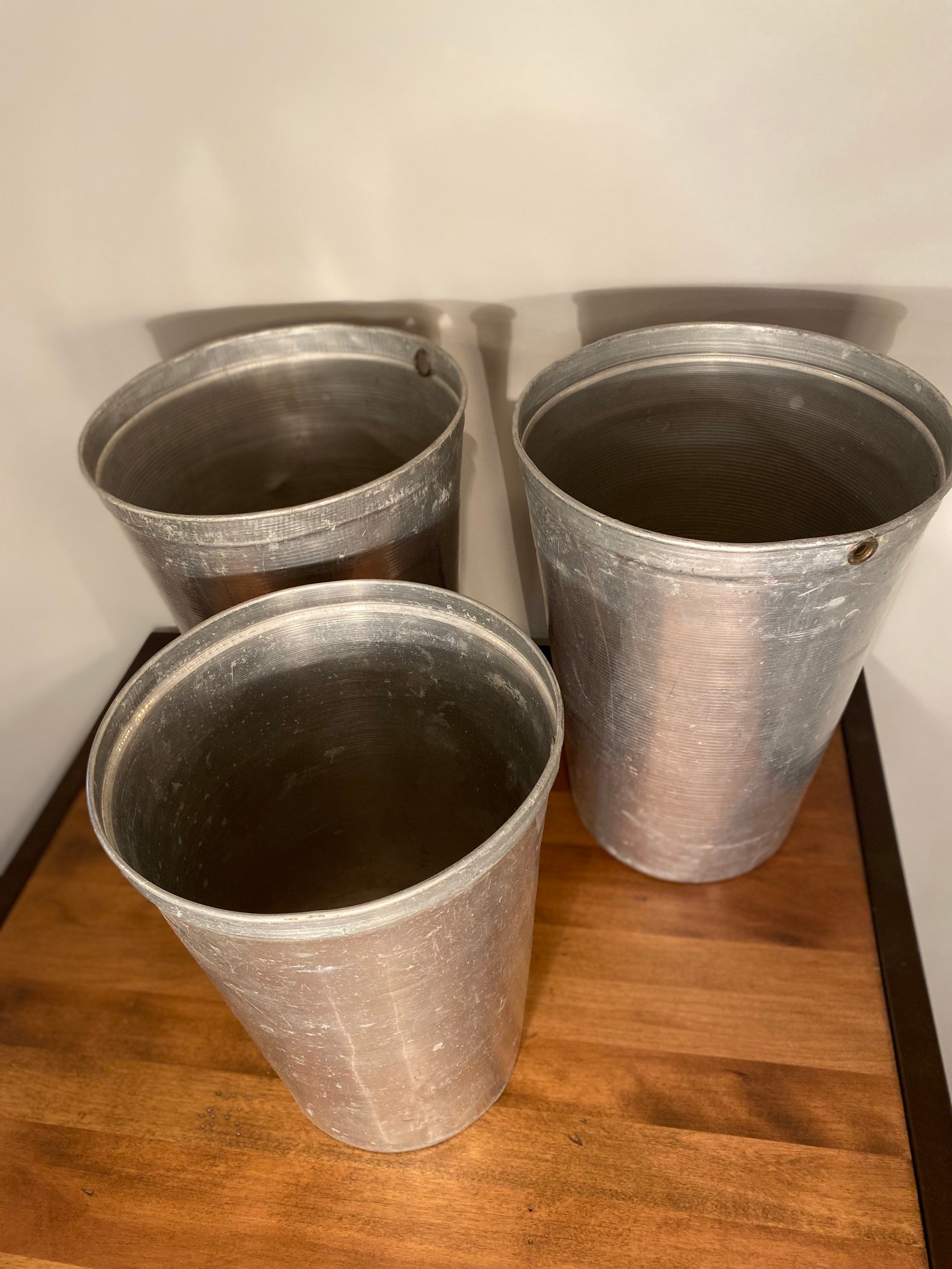 Three Vintage maple sap buckets Etsy France