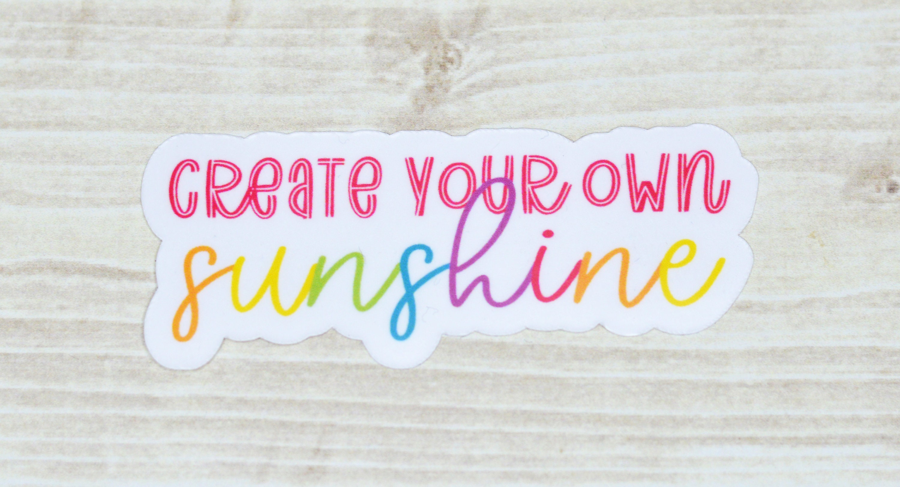 Sunshine Sticker Studio Create Your Own Sunshine Sticker - Etsy