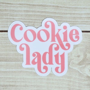 Cookie Lady Sticker