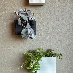 Wall Planter house plant drip tray planter command strip planter magnetic cute unique gift image 1