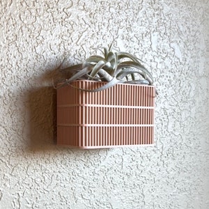 Wall planter drip tray planter gift cute planter living room gift holder hidden tray image 6