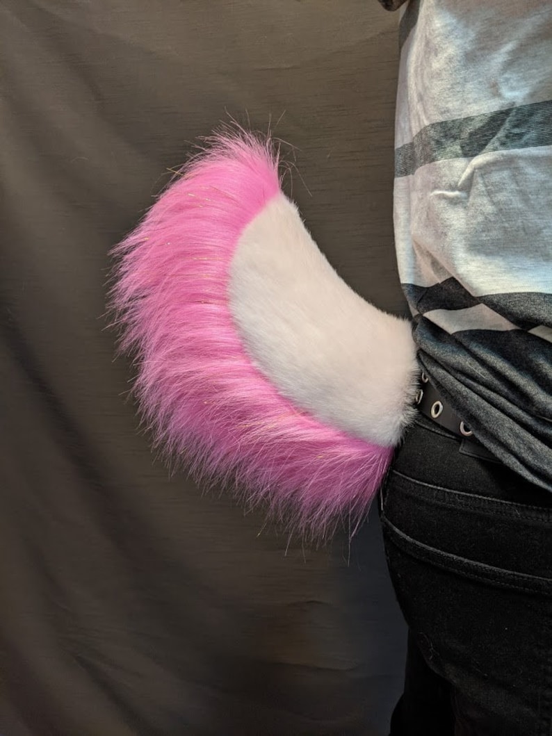 Elope Perky Goat Tail - Fiber-Filled Faux Fur Tail | Ubuy