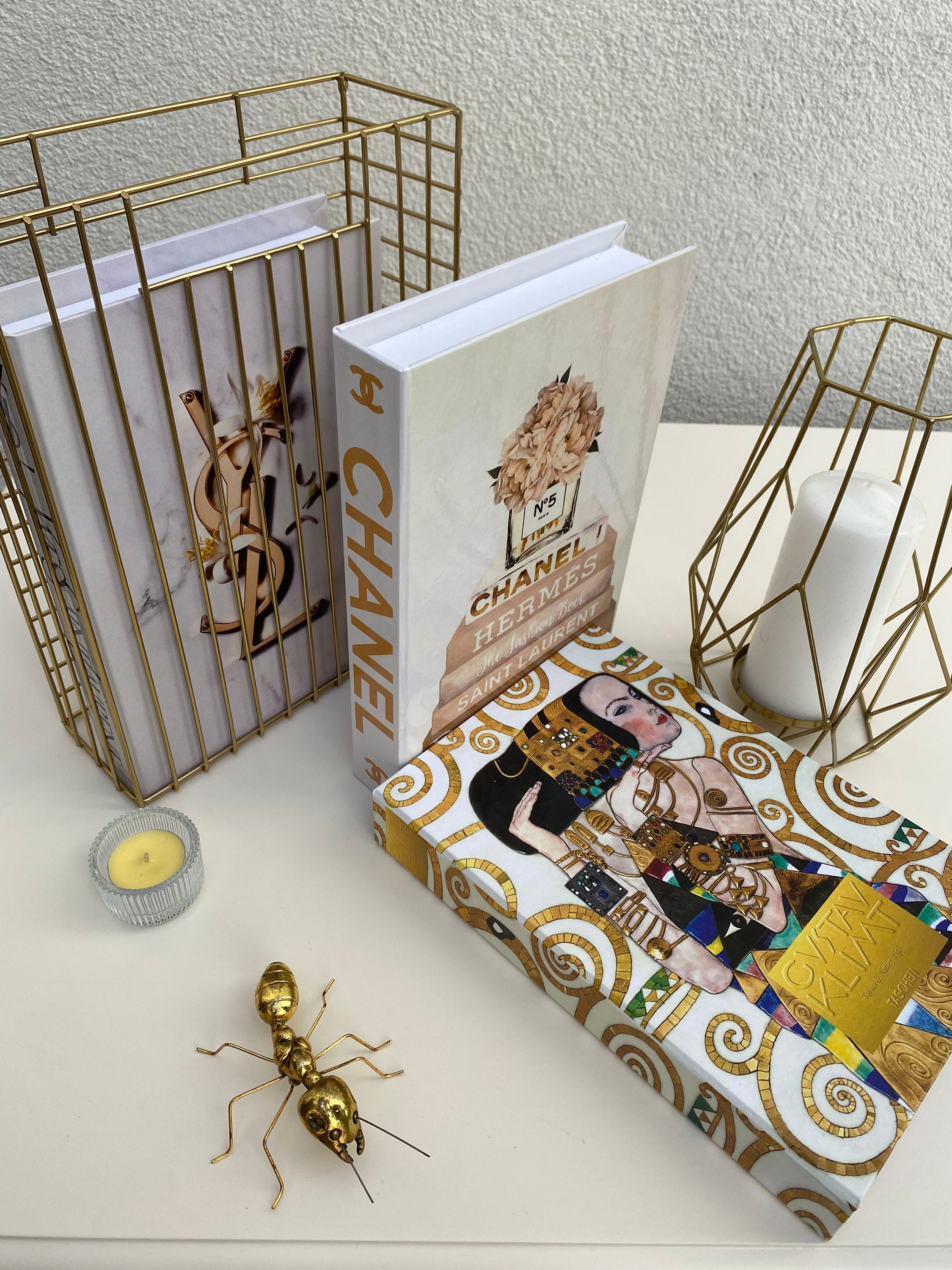 Dekoratives Luxus Display Buch Dekor Bücher Luxus Buch Etsy