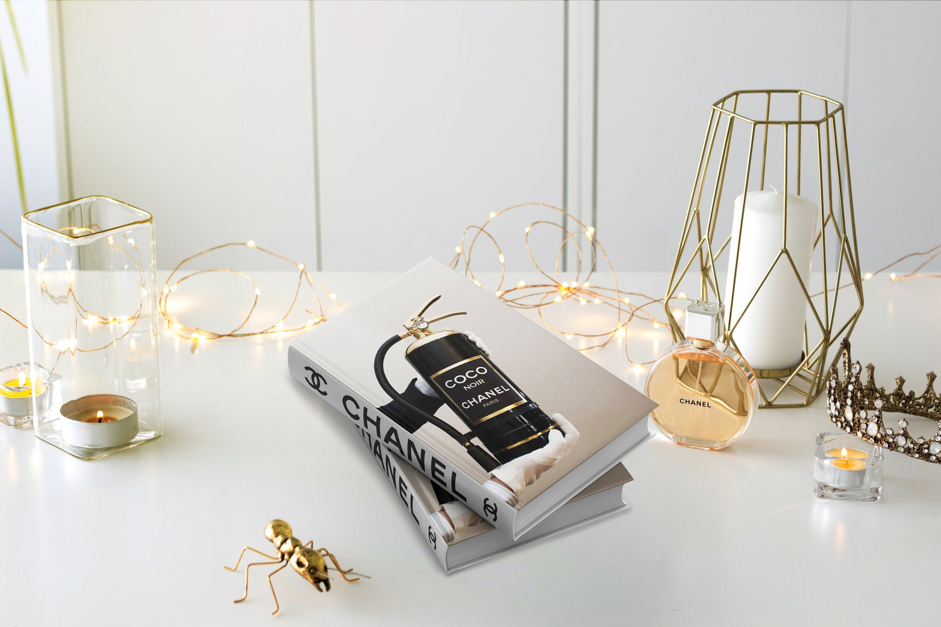 Decorative Luxury Display Book Decor Books Luxury Book Etsy