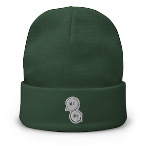 Heartstopper Hi Embroidered Beanie