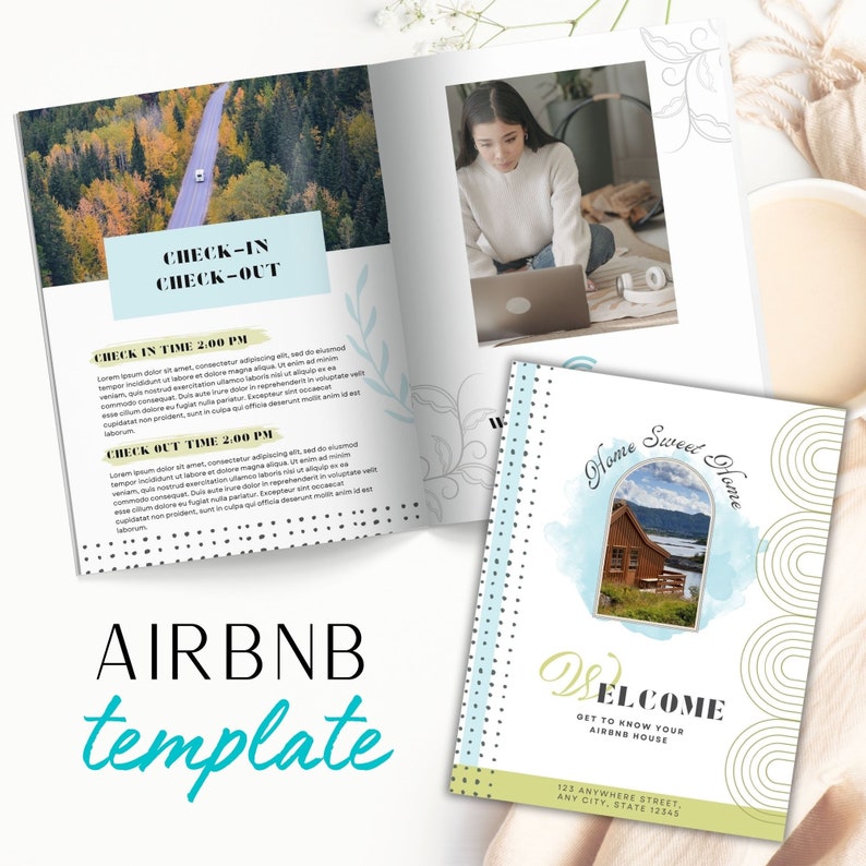Airbnb Welcome Book Binder Airbnb Template Airbnb Guest Binder Airbnb Welcome Book Binder Airbnb Template Airbnb Guest Binder