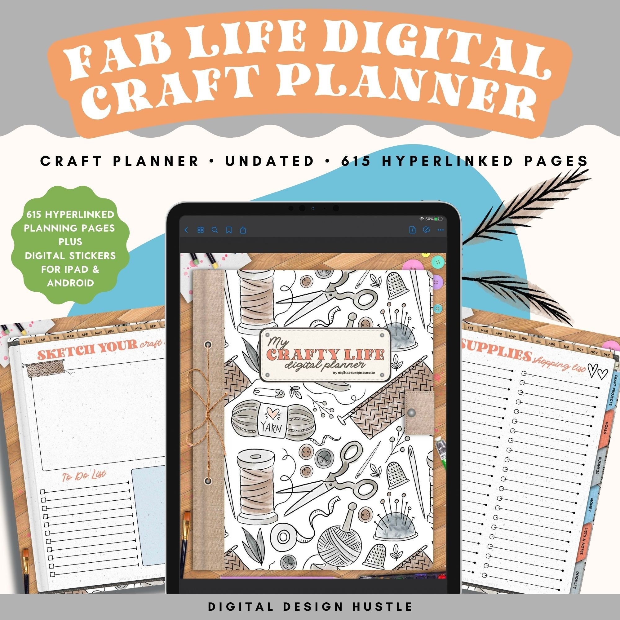 Craft Planner, Craft Project Organizer, Project Tracker, Hobby Planner ...