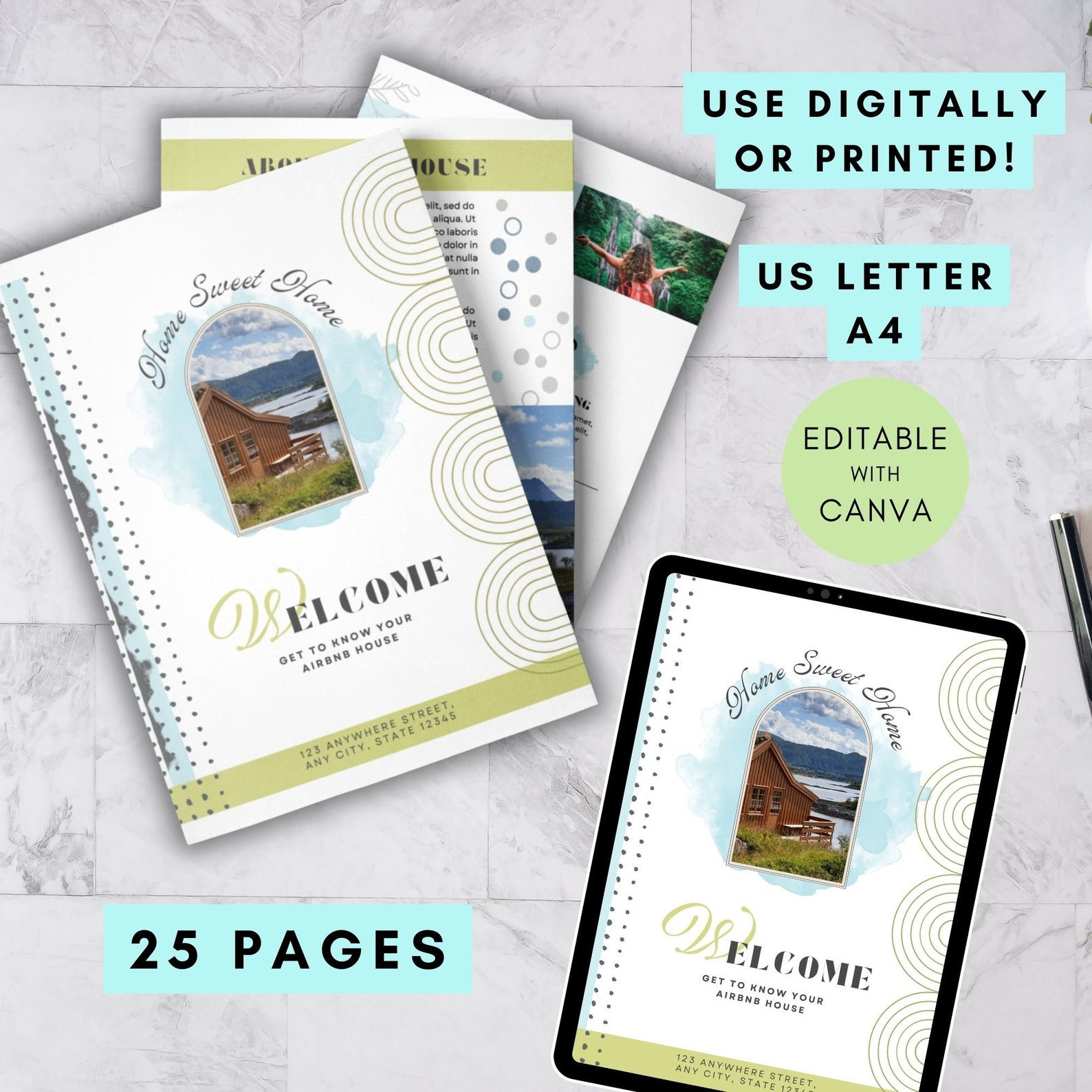 Airbnb Welcome Book Binder Airbnb Template Airbnb Ebook Template Airbnb Welcome Book Binder Airbnb Template Airbnb Ebook Template