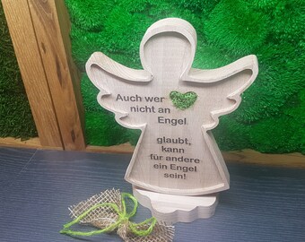 Geschenk, Engel, Mama, Glück, Herzen, Aufsteller