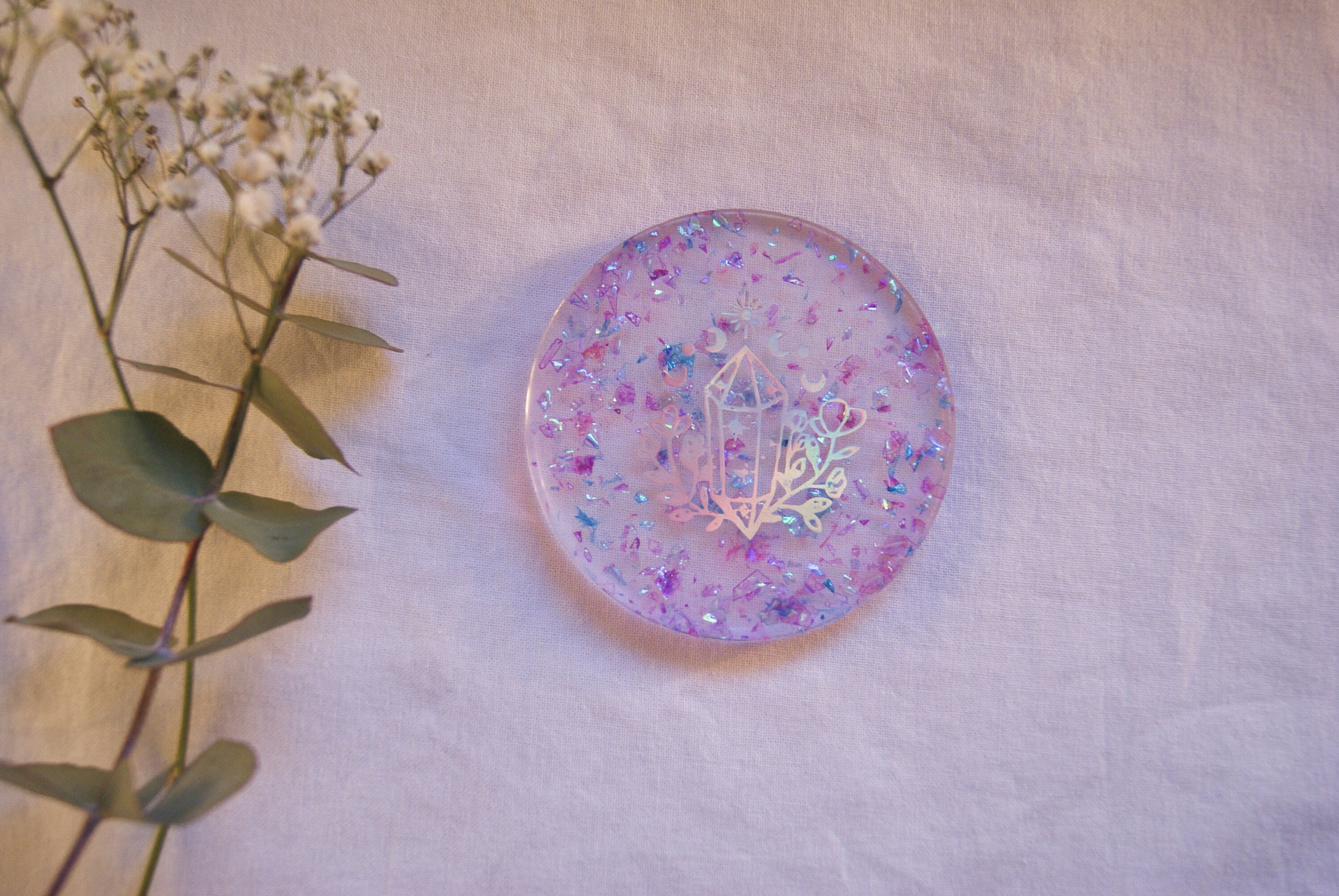 Cristaux - Plateau Pour Pierres