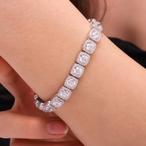 Zircon Bracelet, Ottoman Bracelet, Handmade Bracelet, Bangle Cuff, Turkish Handmade, Ladies Bracelet, Gift For Her, 925k Sterling Silver,