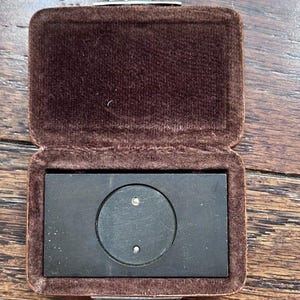Optical Microscope Part Leitz Wetzlar Germany Reticle Target Optics Case image 4