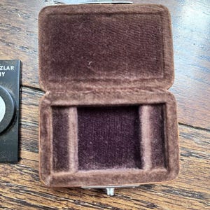 Optical Microscope Part Leitz Wetzlar Germany Reticle Target Optics Case image 3