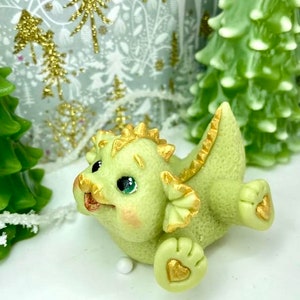 DRAGON "Happy" 3d silicone mold. Baby 3d dragon silicone mold. Free shipping.
