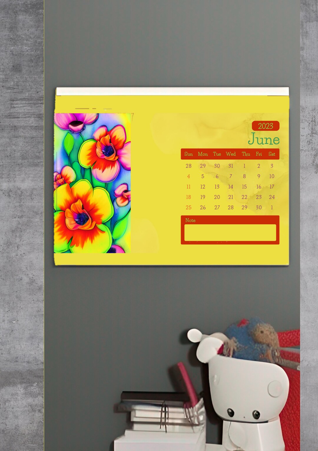 2023-printable-calendar-2023-monthly-calendar-daily-etsy
