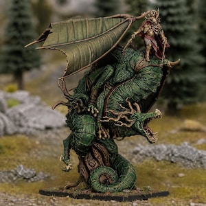 Feral Elf Prince on Forest Dragon| free bases included| get additional discount!