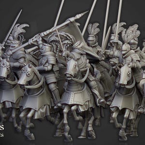 Sunland Knights| free bases included| get additional discount!| Highlands Miniatures