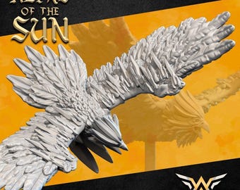 Frost Phoenix| free bases included| get additional discount!| WHITE ANGEL MINIATURES