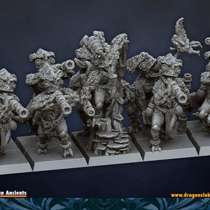 Chameleon| free bases included| get additional discount!| DragonsLake Miniatures