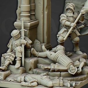 Sunland Imperial Battle Standard Bearer| free bases included| get additional discount!| Highlands Miniatures
