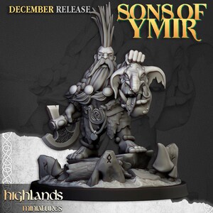 Dwarfs Trollseeker| free bases included| get additional discount!| Highlands Miniatures