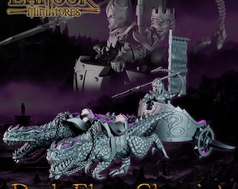Dark Elves Chariot| free bases included| get additional discount!