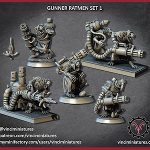 Ratman Gatling| free bases included| get additional discount!