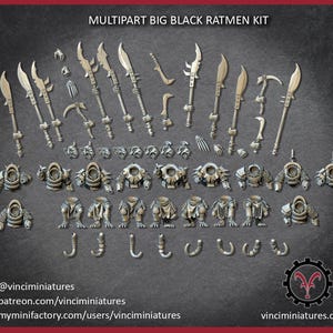 Black Rats 20 Model Set| free bases included| get additional discount!