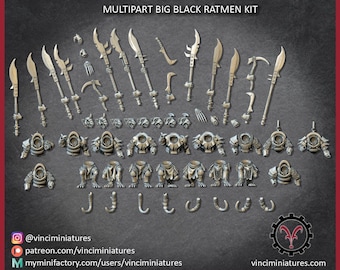 Black Rats 20 Model Set| free bases included| get additional discount!