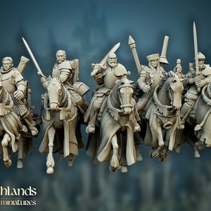 Highlands Miniatures Questing Knights