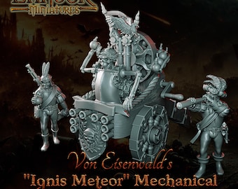 Mechanical Bombardment| free bases included| get additional discount!| Landor Miniatures