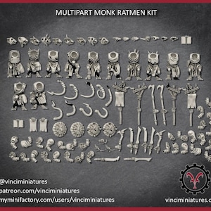 Ratmen Pestilens 20 Model Set| free bases included| get additional discount!