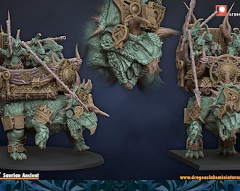 Taurosaurus| free bases included| get additional discount!| DragonsLake Miniatures