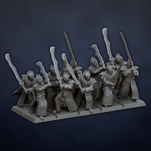 Elfos del Terror Judicadores | Bases gratuitas incluidas | ¡Descuento adicional! | Miniaturas de DragonsLake