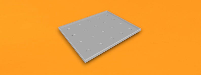 Movement Trays for Fantasy Wargames T9A Base Size 30mm x 30mm image 1