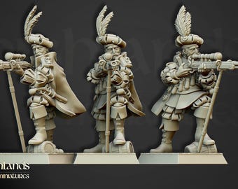Sunland Imperial Long Shooter| free bases included| get additional discount!| Highlands Miniatures