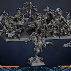 Seekers| free bases included| get additional discount!| DragonsLake Miniatures