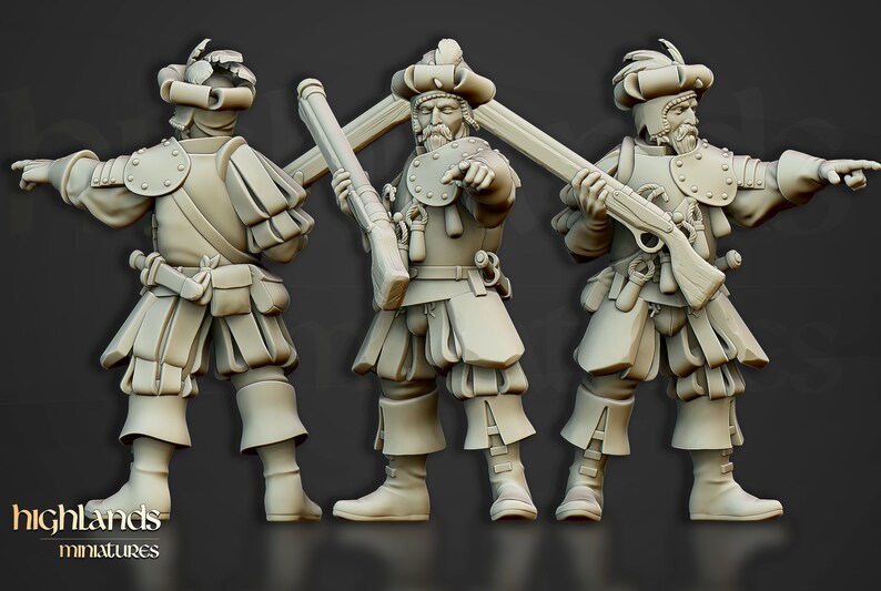 Highlands Miniatures Sunland Imperial Handgunners Etsy